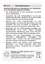 Preview for 3 page of Westfalia 94 17 24 Instruction Manual