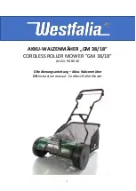 Предварительный просмотр 1 страницы Westfalia 94 86 40 Instruction Manual