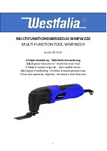 Preview for 1 page of Westfalia 95 76 67 Original Instructions Manual