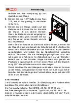 Предварительный просмотр 9 страницы Westfalia 96 11 10 Instruction Manual