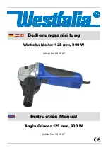 Preview for 2 page of Westfalia 98 66 87 Instruction Manual