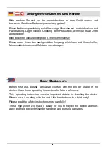 Preview for 2 page of Westfalia 99 00 36 Instruction Manual