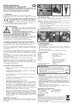 Предварительный просмотр 1 страницы Westfalia Ancona Instructions