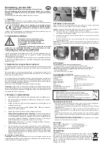 Preview for 4 page of Westfalia Ancona Instructions