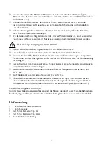 Preview for 5 page of Westfalia Christmaxx Instruction Manual