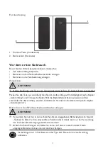 Preview for 7 page of Westfalia Christmaxx Instruction Manual