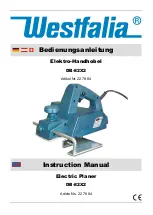 Предварительный просмотр 2 страницы Westfalia DB-82X2 Instruction Manual