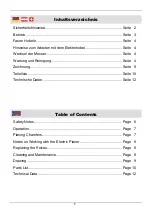 Preview for 6 page of Westfalia DB-82X2 Instruction Manual