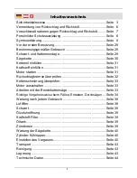 Preview for 5 page of Westfalia GM BK 4545 Instruction Manual