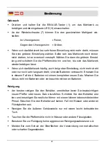 Preview for 9 page of Westfalia KDL-502 Instruction Manual