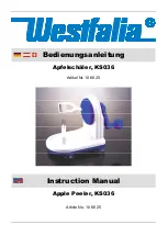 Preview for 1 page of Westfalia KS036 Instruction Manual