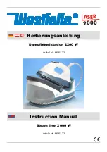 Предварительный просмотр 1 страницы Westfalia Laser 2000 66 61 72 Instruction Manual