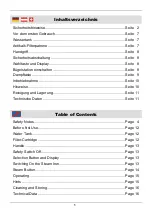 Предварительный просмотр 5 страницы Westfalia Laser 2000 66 61 72 Instruction Manual