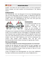 Предварительный просмотр 9 страницы Westfalia M1Q - 06 - 80T Instruction Manual