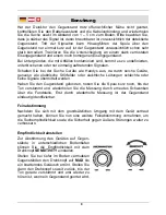 Preview for 14 page of Westfalia MD-3006 SS Instruction Manual