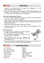 Preview for 11 page of Westfalia Michel 80 30 29 Instruction Manual