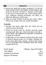 Preview for 8 page of Westfalia Sanelan 864402 Instruction Manual