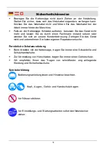 Preview for 8 page of Westfalia SCS 725 Instruction Manual