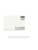 Westfalia SVEN HEDIN Operating Instructions Manual preview