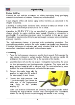 Preview for 14 page of Westfalia Tornado 80 03 92 Instruction Manual