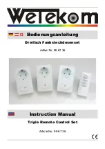 Preview for 2 page of Westfalia Wetecom 99 67 36 Instruction Manual