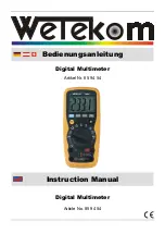 Preview for 2 page of Westfalia Wetekom 85 94 54 Instruction Manual