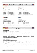 Preview for 7 page of Westfalia Wetelux 61 75 30 Instruction Manual