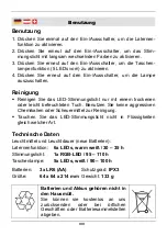 Предварительный просмотр 8 страницы Westfalia WeteLux 83 52 40 Instruction Manual