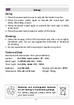 Предварительный просмотр 10 страницы Westfalia WeteLux 83 52 40 Instruction Manual