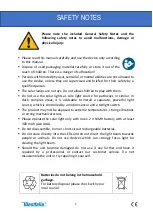 Preview for 5 page of Westfalia Wetelux 91 96 03 Original Instructions Manual