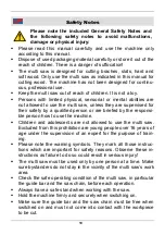 Preview for 14 page of Westfalia X-SAW WXS 18-110 Original Instructions Manual