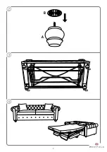 Preview for 3 page of Westfield CHESTERFIELD 18301 Assembly Instruction