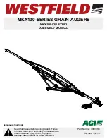 Westfield MKX100 SERIES Assembly Manual preview