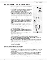 Preview for 22 page of Westfield MKX130 Series Assembly & Operation