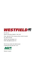 Preview for 124 page of Westfield MKX130 Series Assembly & Operation