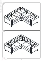 Preview for 6 page of Westfield SALOME Chesterfield Assembly Instruction Manual