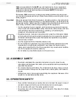 Preview for 8 page of Westfield W130-31 Operation And Assembly Manual