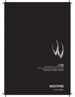 Westfire WF23 Installation Manual And Operating Instructions preview