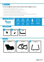 Preview for 2 page of Westin Outdoor OP101-4PC Instruction Manual