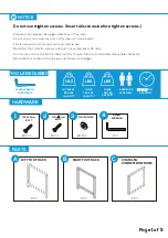 Preview for 2 page of Westin Outdoor OP8007 Instruction Manual