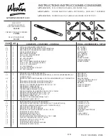 Preview for 1 page of Westin 22-1555 Instructions