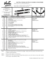 Westin 22-1815 Instructions preview