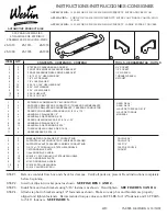 Preview for 1 page of Westin 25-1310 Instructions