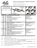 Westin 25-3490 Instructions preview