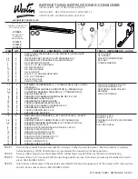 Preview for 1 page of Westin 27-1845 Instructions