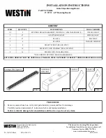 Westin 27-74715 Installation Instructions preview