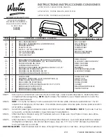 Preview for 1 page of Westin 32-1660 Instructions