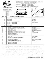 Preview for 1 page of Westin 33-0880 Instructions