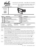 Westin 40-1245 Installation Instructions preview