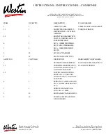 Westin 40-2055 Instructions preview